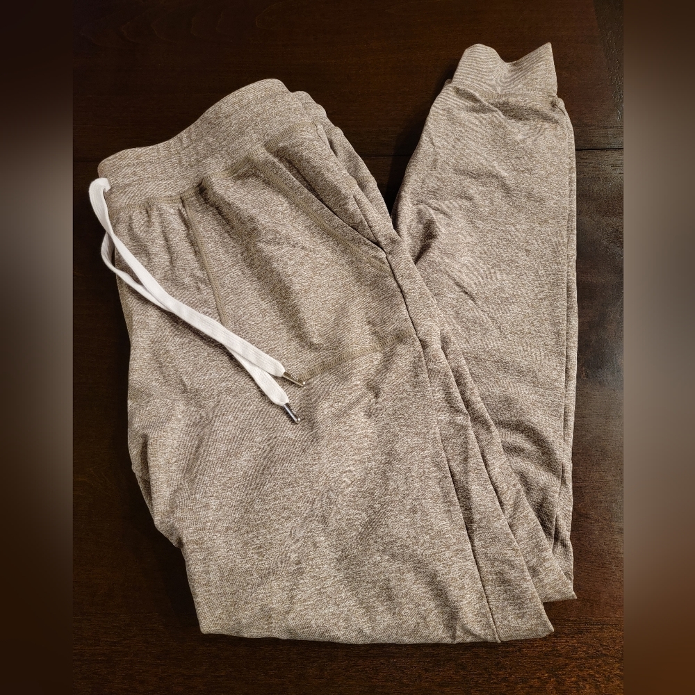 Zyia Heathered Cocoa Cozy Joggers